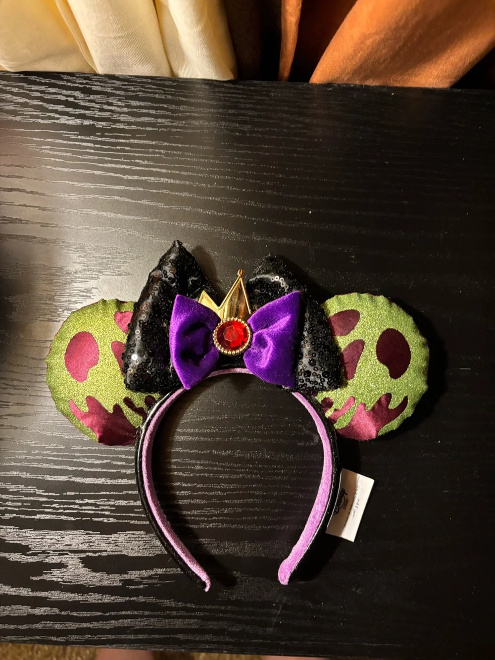 Disney Snow White Poison Apple Minnie Ears